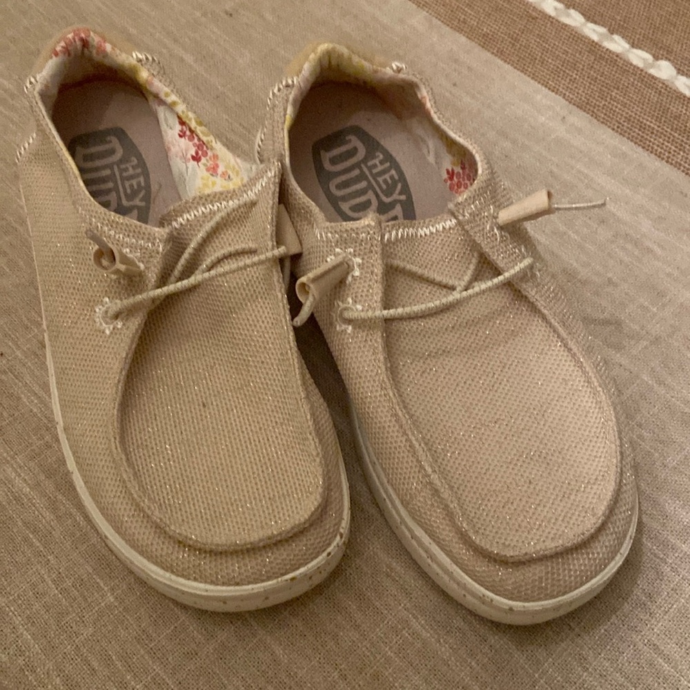 Women’s hey dude slip ons